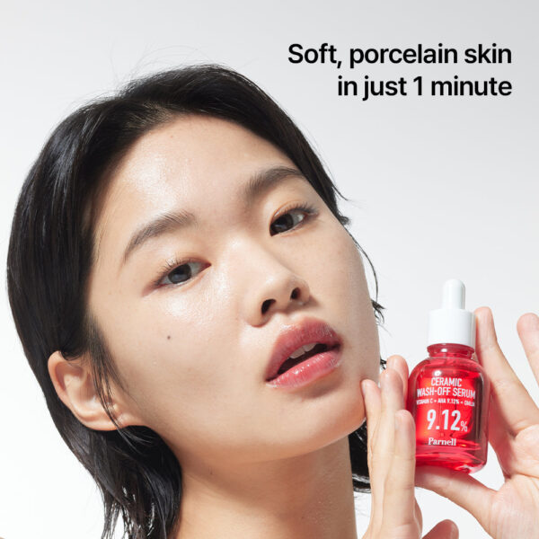 Parnell Aha 9.12 Omija Ceramic Wash-Off Serum 30ml سيروم قابل للغسل - Image 3