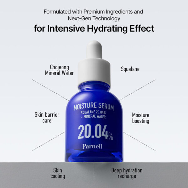Parnell Squalane 20.04 Mineral Water Moisture Serum 30ml سيروم مرطب للبشرة - Image 6