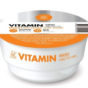 LINDSAY Modelling Rubber Mask Cup Pack - Vitamin ماسك معالج للبشرة