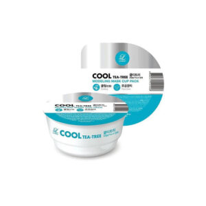LINDSAY Modelling Rubber Mask Cup Pack - Cool Tea Tree ماسك معالج للبشرة