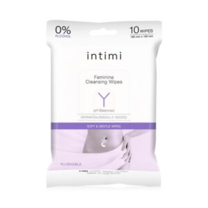 INTIMI FEMININE CLEANSING WIPES 10WIPES مناديل مرطبة منظفة