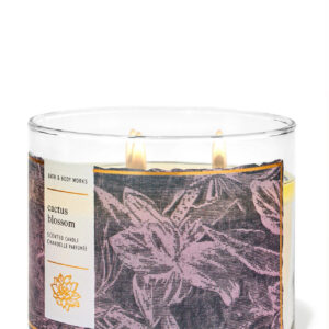 Bath & Body Works Cactus Blossom 3-Wick Candle شمعة معطرة