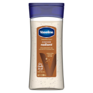 VASELINE® INTENSIVE CARE™ COCOA RADIANT GEL OIL 200ml فازلين زيت جل الكاكاو المتألق للعناية بالجسم