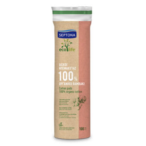 SEPTONA Ecolife Round Double-faced Cotton Pads سيبتونا بادات قطنية للبشرة