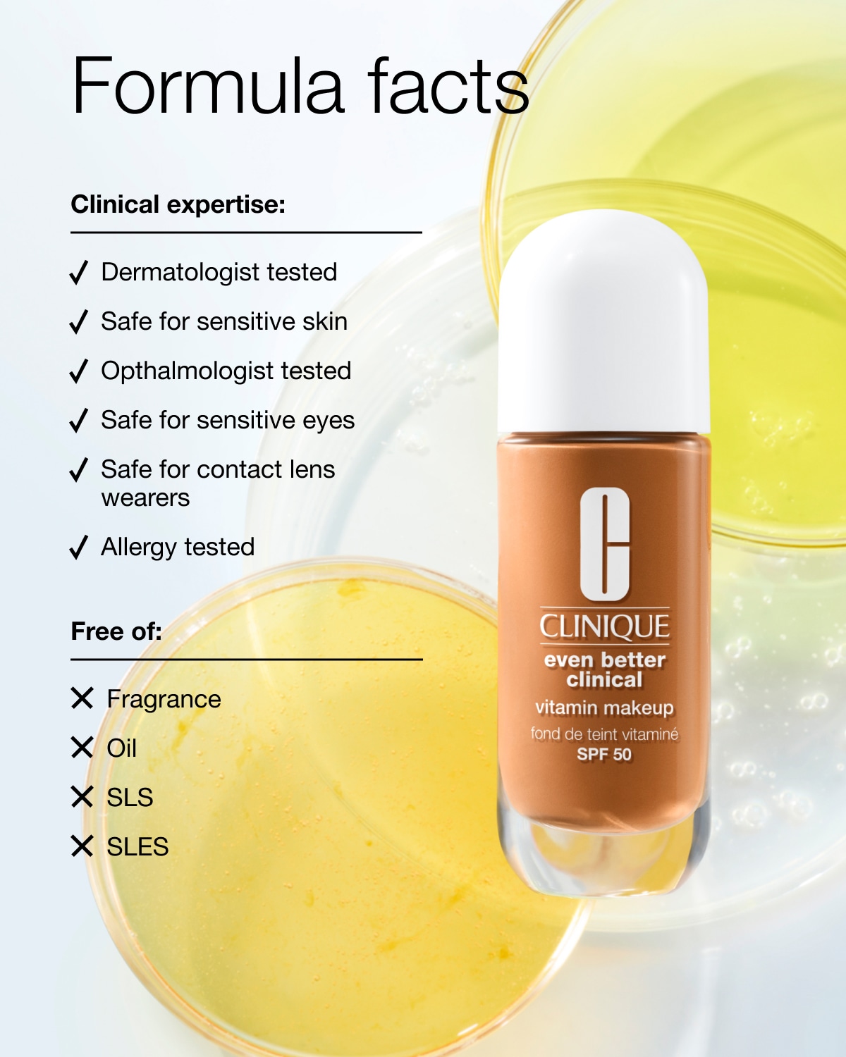 CLINIQUE NEW Even Better Clinical™ Vitamin Makeup Foundation SPF 50 كلينك كريم أساس معالج للبشرة - Image 6
