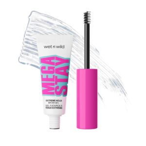 WET N WILD MEGA STAY EXTREME HOLD BROW GEL – CLEAR مسكارة شفافة لتثبيت الحواجب