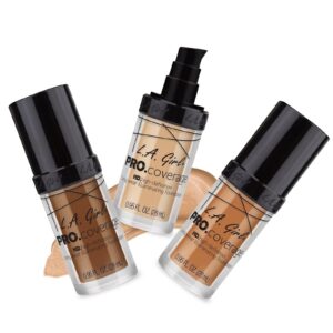 L.A.GIR Pro.Coverage Illuminating Foundation 28ml كريم أساس للبشرة