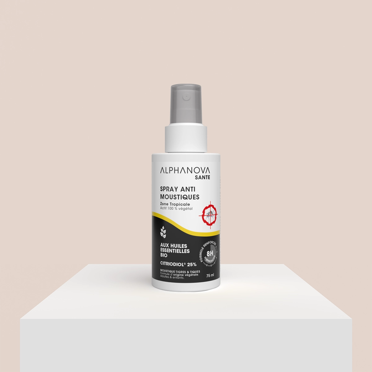 ALPHANOVA SANTÉ Anti-mosquito tropical area 75ml سبراي مضاد للبعوض - Image 2