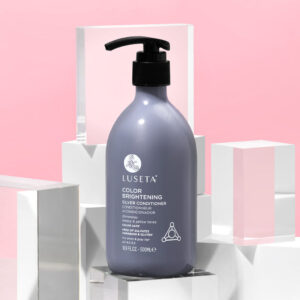 LUSETA Wholesale Color Brightening Silver Conditioner 500ml بلسم  للشعر الرمادي