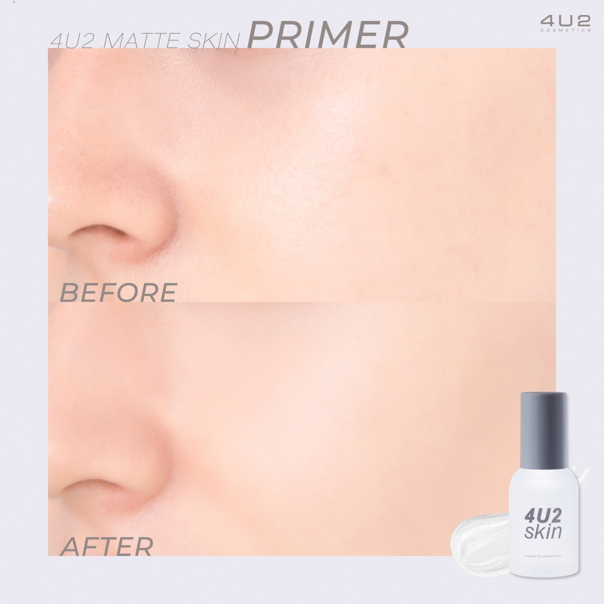 4U2 MATTE SKIN PRIMER برايمر مات للبشرة - Image 5