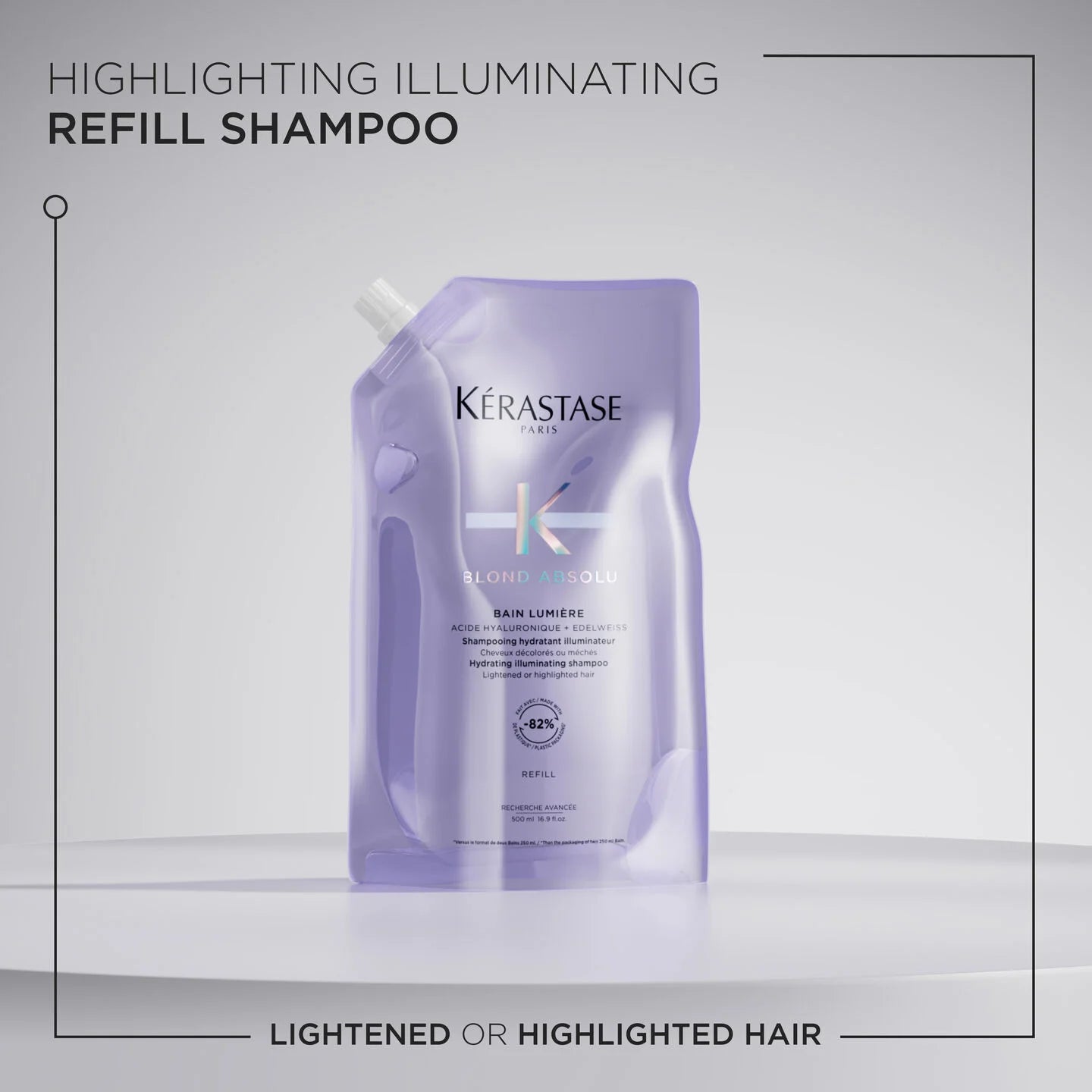 KERASTASE BLOND ABSOLU HYDRATING ILLUMINATING SHAMPOO REFILL - 500 ML كريستاس شامبو أعادة تعبئة - Image 6