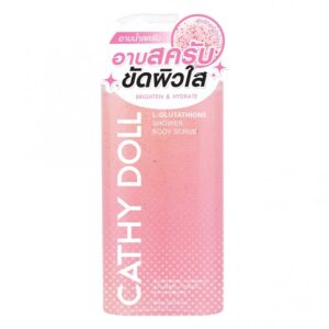 CATHY DOLL L-Glutathione Shower Body Scrub 400ML كاثي دول جل أسحمام مقشر للجسم