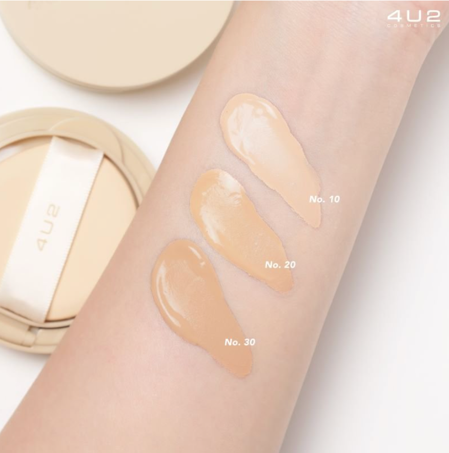 4U2 Skin Soft Matte Cushion SPF50 PA+++ كوشن فاونديشن مطفي - Image 2