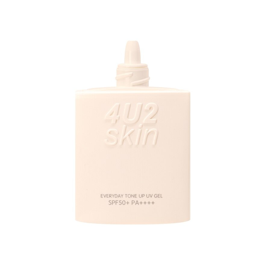 4U2 Skin Everyday Tone Up Uv Gel SPF50+ PA++++ SHEER YELLOW جل بعامل حماية من الشمس - Image 2
