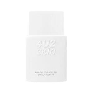 4U2 Skin Everyday Tone Up Uv Gel SPF50+ PA++++ SUPER CLEAR جل بعامل حماية من الشمس