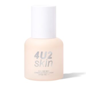 4U2 PRO SKIN LONGWEAR FOUNDATION SPF50+ PA++++ كريم اساس برو سكين طويل الأمد بعامل حماية من الشمس
