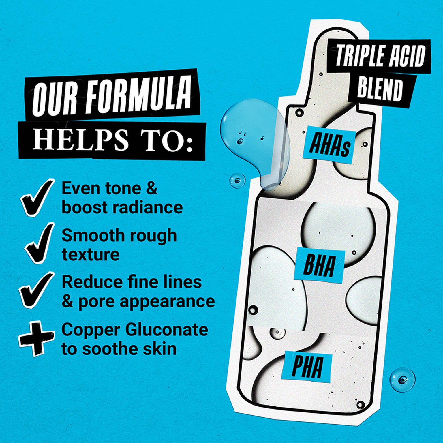 KIEHL'S Clearly Corrective™ Daily Re-Texturizing Triple Acid Peel Serum 30ml كيلز سيروم مقشر للبشرة - Image 3