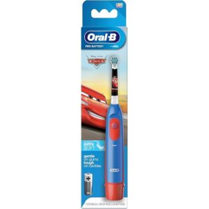 Oral-B Pro Battery Disney Cars Toothbrush فرشاة أسنان أورال-بي الكهربائية للأطفال