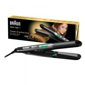 BRAUN Satin Hair 7 Iontec Hair Straightener براون جهاز تمليس الشعر