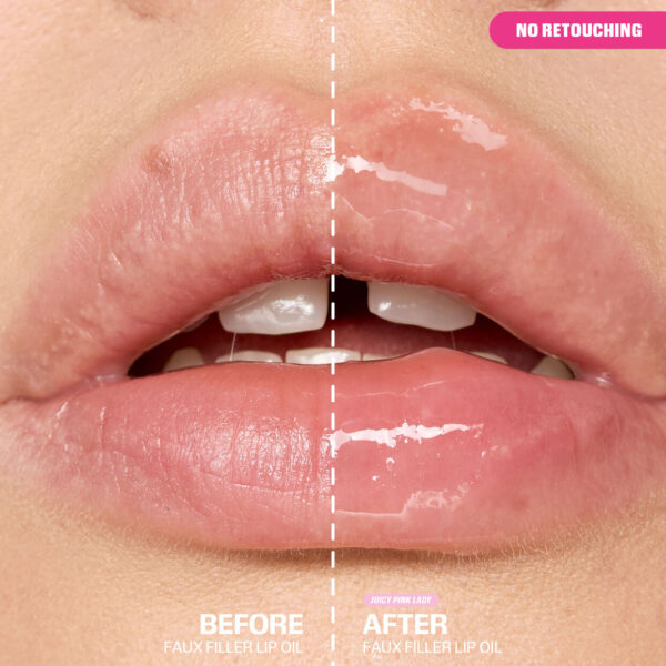 HUDA BEAUTY Faux Filler Jelly Oil هدى بيوتي زيت جيلي للشفاه - Image 2