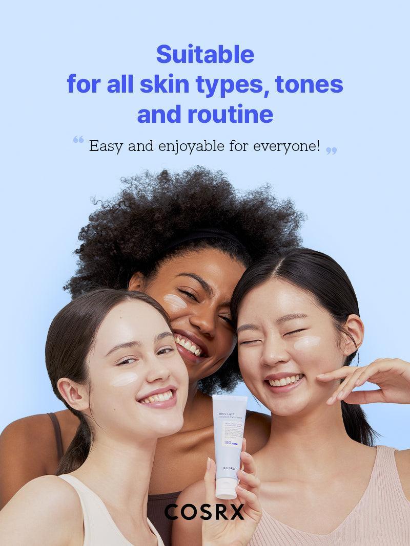 COSRX Ultra-Light Invisible Sunscreen SPF50 PA++++ واقي شمسي خفيف للغاية وغير مرئي - Image 11