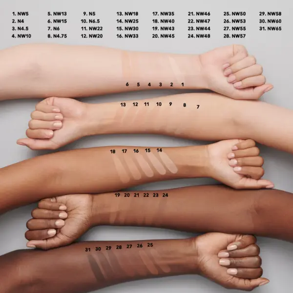 MAC STUDIO FIX FLUID SPF 15 24HR MATTE FOUNDATION + OIL CONTROL-N5 كريم أساس ستوديو فيكس السائل بعامل حماية من الشمس 15، يدوم 24 ساعة، غير لامع - Image 4