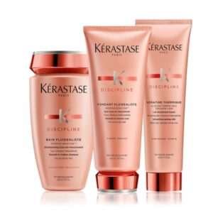 KERASTASE Discipline Trio Bundle كريستاس مجموعة العناية بالشعر