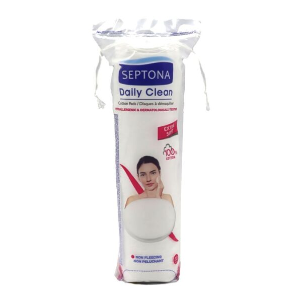 Septona Oval Cotton Pads 80 Pieces سيبتونا بادات قطنية
