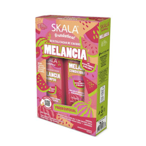 Kit Skala Frutástica Melancia Revitalização de Cachos Shampoo 325ml + Condicionador 325ml سيت شامبو وبلسم