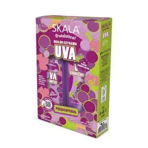 Skala Frutástica Extreme Shine Grape Shampoo Kit 325ml + Conditioner 325ml سيت شامبو وبلسم