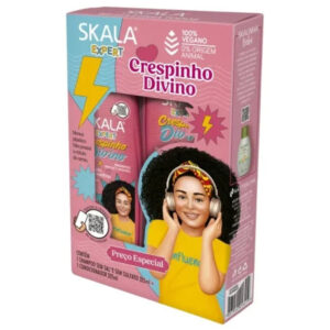 SKALA EXPERT DIVINE CURLS KIDS SHAMPOO & CONDITIONER KIT 325X325 ML | سكالا مجموعة بلسم و شامبو للعناية بشعر الأطفال المجعد