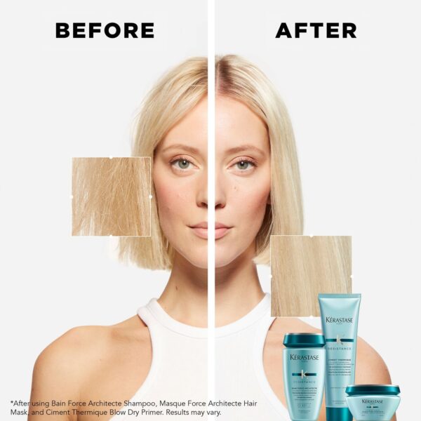 KERASTASE RÉSISTANCE CIMENT THERMIQUE HEAT PROTECTING CREAM 150ml كريستاس كريم الحماية من الحرارة - Image 2