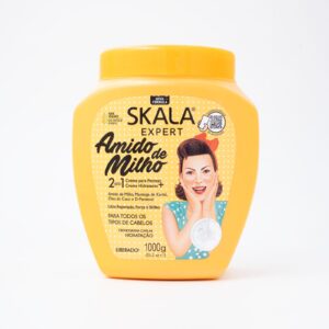 SKALA Amido de Milho 2 in 1 - Corn Starch - Leave-in Conditioner and Hydrating Cream سكالا أميدو دي ميلو ٢ في ١ - نشا الذرة - بلسم يُترك على الشعر وكريم مرطب