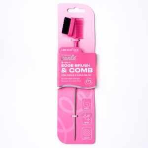 LEE STAFFORD Curl 3-in-1 Edge Brush & Combفرشاة للشعر الكيرلي