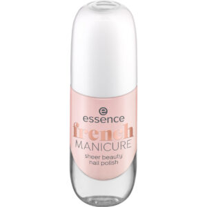 ESSENCE MANICURE sheer beauty nail polish طلاء أظافر شفاف