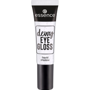 ESSENCE dewy EYE GLOSS liquid shadow-01 - Crystal Clear أيسنس ظلال عيون كلوس