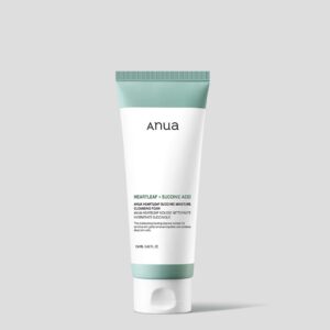 ANUA HEARTLEAF SUCCINIC MOISTURE CLEANSING FOAM رغوة تنظيف مرطبة