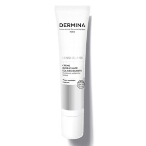 Dermina Sensi-Blanc Brightening Hydrating Cream Normal Skin To Dry Skin 40ml كريم ديرمينا سينسي-بلانك المرطب والمفتح للبشرة العادية إلى الجافة