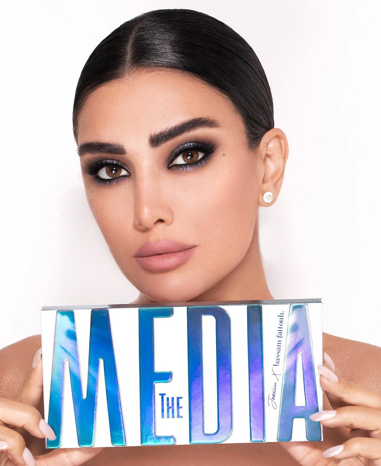 BASSAM FATTOUH The Media Eye Shadow Palette لوحة ظلال العيون ميديا - Image 2