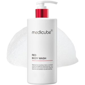 medicube Red Acne Body Wash 400g غسول للجسم مضاد لحب الشباب