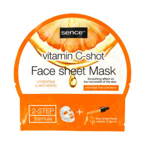Sence Vitamin C-shot Face Sheet Mask سنس ماسك للبشرة