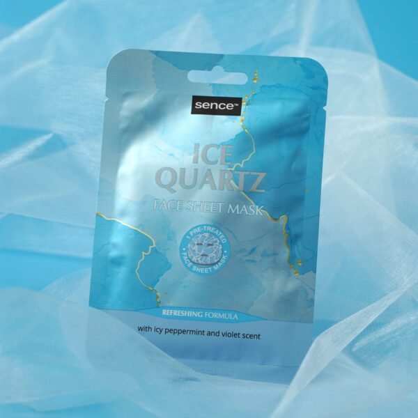 Sence Ice Quartz Face Sheet Mask سنس ماسك للبشرة - Image 2