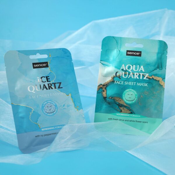 Sence Ice Quartz Face Sheet Mask سنس ماسك للبشرة - Image 3
