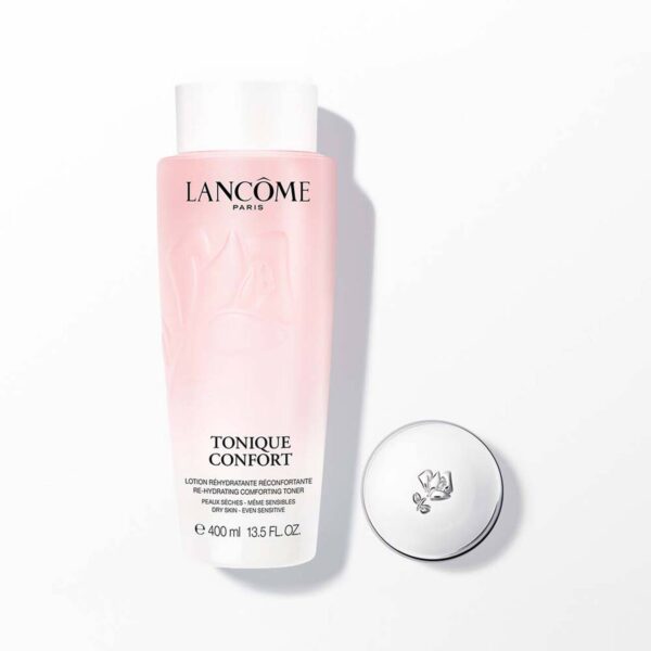 LANCOME TONIQUE CONFORT HYALURONIC ACID TONER 400ml لانكوم تونر الهايلرونك أسد للبشرة