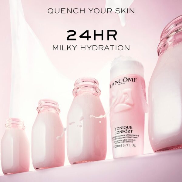 LANCOME TONIQUE CONFORT HYALURONIC ACID TONER 400ml لانكوم تونر الهايلرونك أسد للبشرة - Image 7