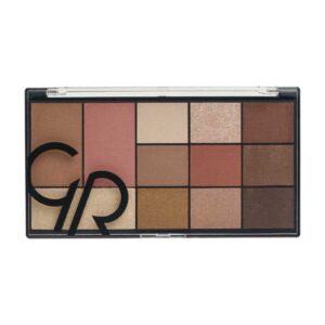 GOLDEN ROSE CITY STYLE - Face & Eye Palette - 01 WARM NUDE كولدن روز باليت ظلال العيون