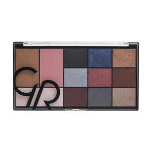 GOLDEN ROSE CITY STYLE - Face & Eye Palette - 02 Smokey كولدن روز باليت ظلال العيون