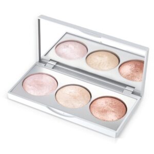 GOLDEN ROSE STROBING HIGHLIGHTER PALETTE گولدن روز باليت أضاءة للبشرة