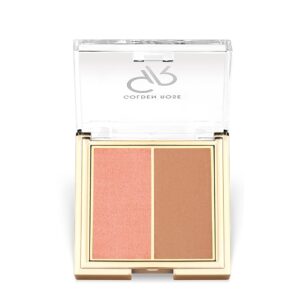 GOLDEN ROSE Iconic Blush Duo گولدن روز أحمر خدود باودر
