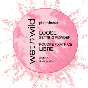 WET N WILD PHOTO FOCUS LOOSE SETTING POWDER – SOFT PINK بودرة حرة بالون الزهري